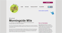 Desktop Screenshot of morningsidemile.com