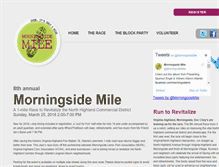 Tablet Screenshot of morningsidemile.com